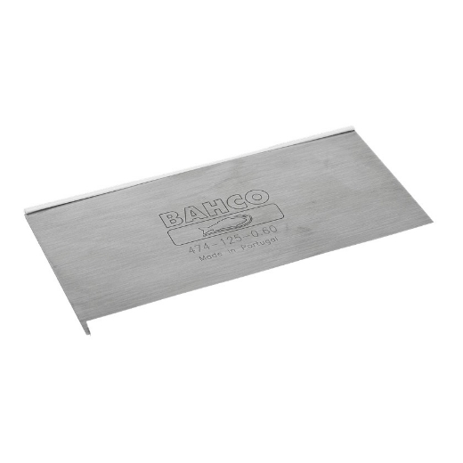 Afbeeldingen van Bahco schraapstaal rechthoek 125mm - 5132085