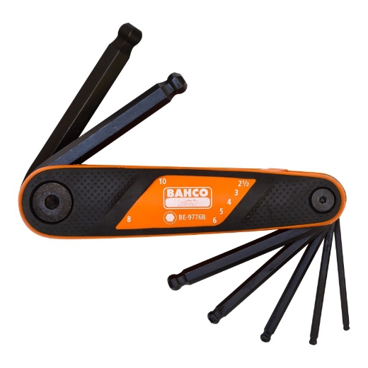 Afbeeldingen van Bahco stiftsleutelset 7-delig (1,5-6mm) - 5131217