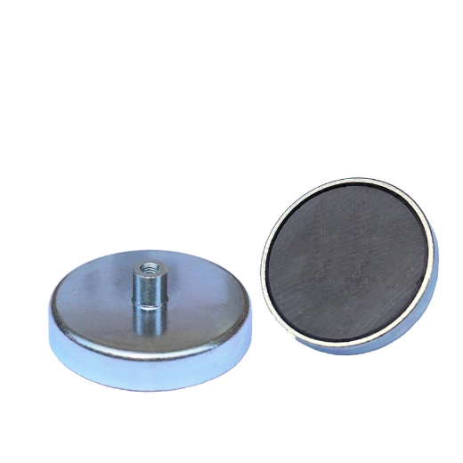 Afbeeldingen van Eclipse Busmagneet type 869 - diam 50 - draad M6 (EC E869) - 5744033