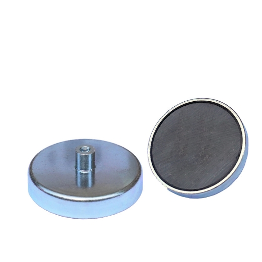 Afbeeldingen van Eclipse Busmagneet type 871 - diam 63 - draad M8 (EC E871) - 5744032