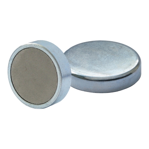 Afbeeldingen van Eclipse FERRITE POT magnet dia 25mm x 7mm (EC E704) - 5744047