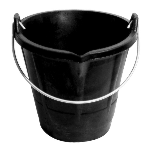 Afbeeldingen van Emmer rubber bek 12L - 5414041