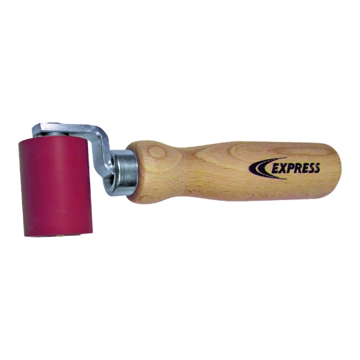 Afbeeldingen van Express 45030 siliconen aandrukrol met ergonomisch houten handvat 31mm - 5640065