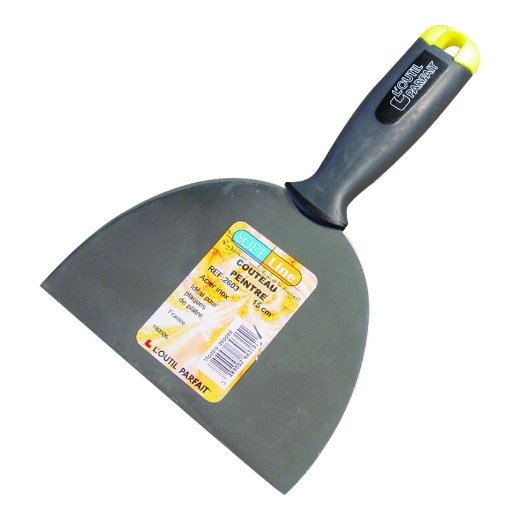 Afbeeldingen van Gipsmes inox Amerikaans model pvc 10cm - 5130049