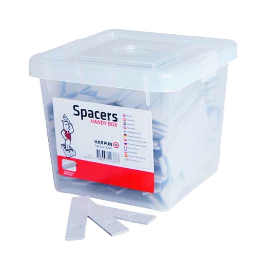 Afbeeldingen van Harpun glasblokjes 100x22x3mm grijs (box 200) - 2003093