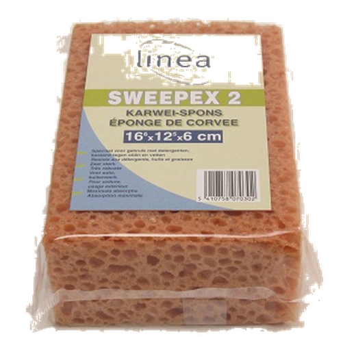 Afbeeldingen van Huishoudspons sweepex 2 zeer sterk 16x12x6cm - 5284051