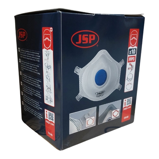 Afbeeldingen van Jsp stofmasker ffp-3 + ventiel (10) - 5691214