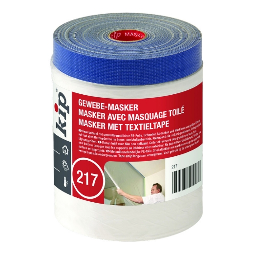 Afbeeldingen van Kip 217-11 masker+textielband 110cm/20m (8st) - 5178289