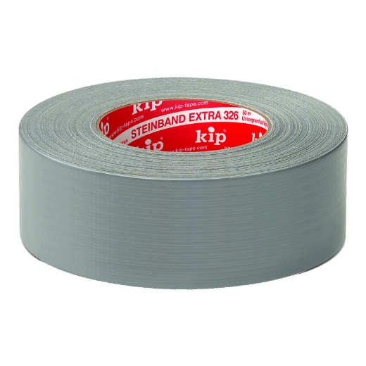 Afbeeldingen van Kip 326-48 steenband top zilver 48mm/50m - 5173001