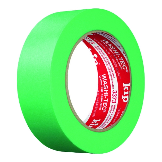 Afbeeldingen van Kip 3373-48 fineline Washi-Tec groen 48mm/50m - 5178436