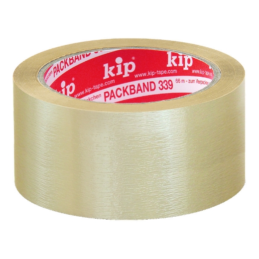 Afbeeldingen van Kip 339-00 verpakkingstape pvc bruin 50mm/66m - 5178023