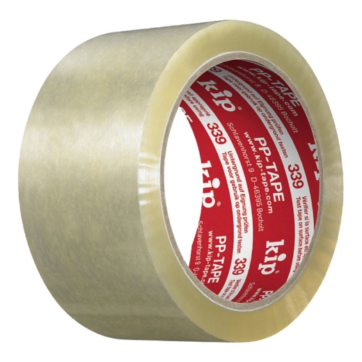 Afbeeldingen van Kip 339-71 verpakkingstape pp transparant 50mm/66m - 5178321