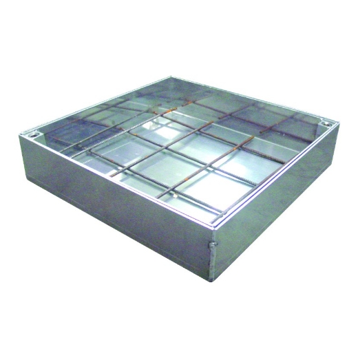 Afbeeldingen van Klinkerdeksel alu PROMO 40x40x8 - 4177101