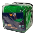 Afbeeldingen van Konvox aanhangwagennet fijnmazig met elastiek 2,5x4,5m groen - 2120124