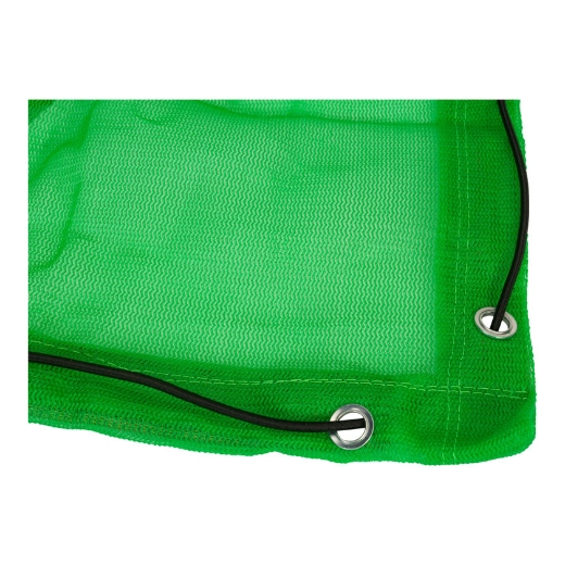 Afbeeldingen van Konvox aanhangwagennet fijnmazig met elastiek 2x3m groen - 2120116
