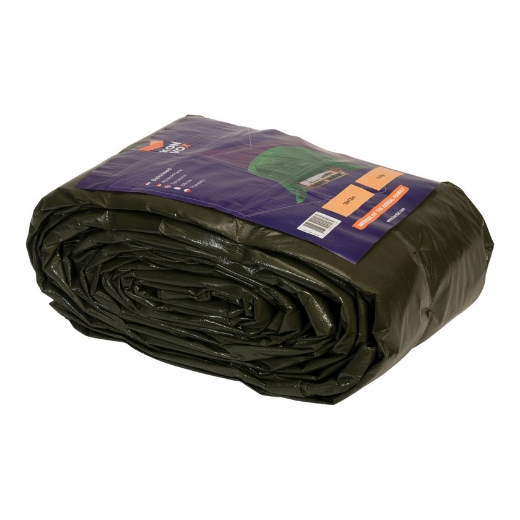 Afbeeldingen van Konvox dekzeil 150gr groen 10x12m - 2120179