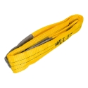 Afbeeldingen van Konvox hijsband met lussen geel 3 ton 2m - 2120100