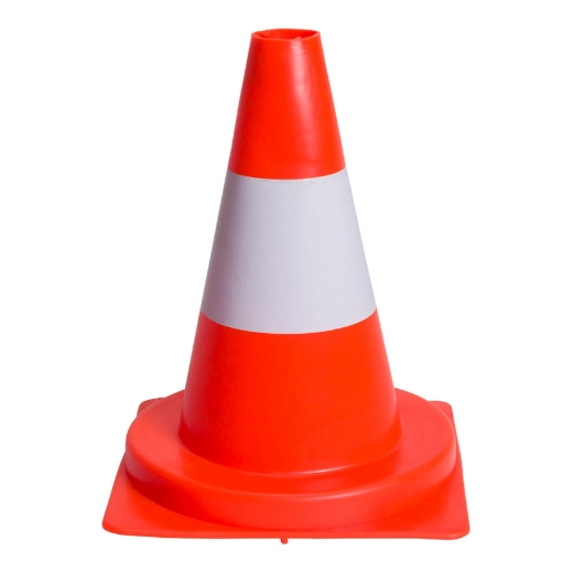 Afbeeldingen van Konvox signalisatiekegel 32 cm oranje/wit - 2120164