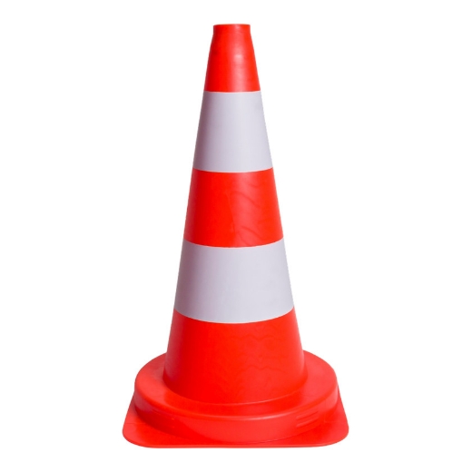 Afbeeldingen van Konvox signalisatiekegel 50 cm oranje/wit - 2120166