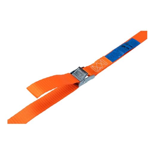 Afbeeldingen van Konvox spanband 25mm klemgesp cd 2m 250dan oranje - 5086138