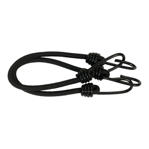 Afbeeldingen van Konvox spanner met spinhaak 40cm 8mm koord zwart (2) - 2120060