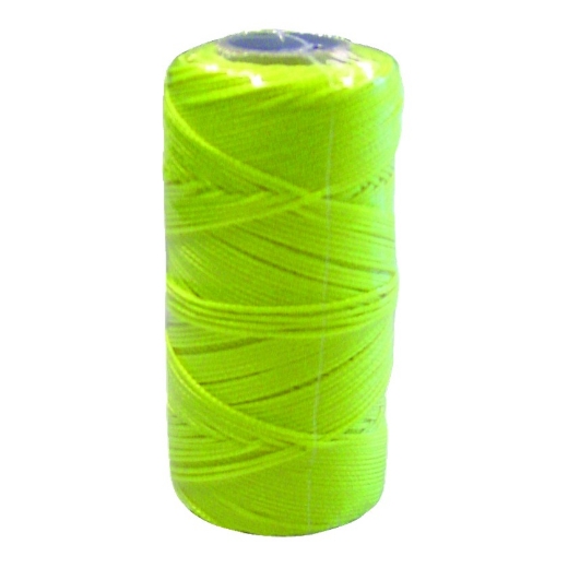 Afbeeldingen van Ledent metskoord gekleurd 100g fluogeel - 5014044