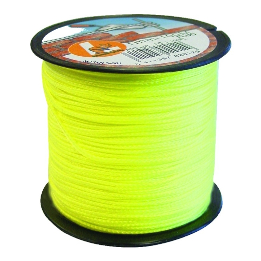Afbeeldingen van Ledent metskoord nylon 100m/1mm fluo - 5082008
