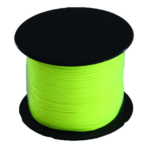 Afbeeldingen van Ledent touw nylon gevl. 50m/2.5mm fluo - 5082201