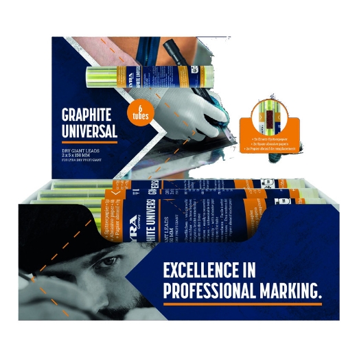 Afbeeldingen van Lyra Dry Profi Giant vullingen grafiet 2H - 5147107