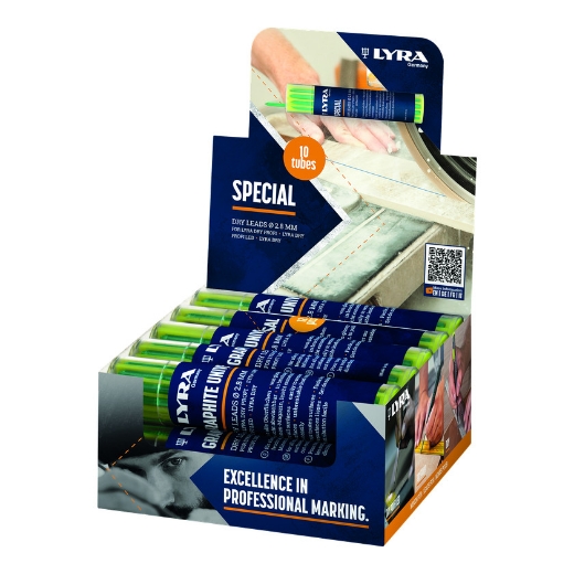 Afbeeldingen van Lyra dry vullingen groen wit blauw (10 etuis) - 5147039