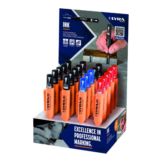 Afbeeldingen van Lyra Ink display (12 zwart 5 rood 3 blauw) - 5147089