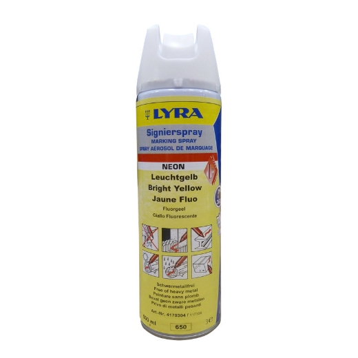 Afbeeldingen van Lyra spray fluo geel - 5147027
