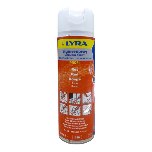 Afbeeldingen van Lyra spray fluo rood - 5147029