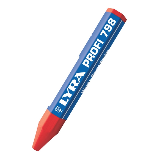 Afbeeldingen van Lyra vetkrijt 798 rood (12st) - 5147013