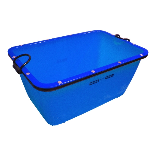 Afbeeldingen van Mortelcontainer 200L blauw - 5069009