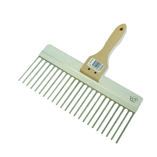 Afbeeldingen van Opruwkam 33cm inox - 5027055