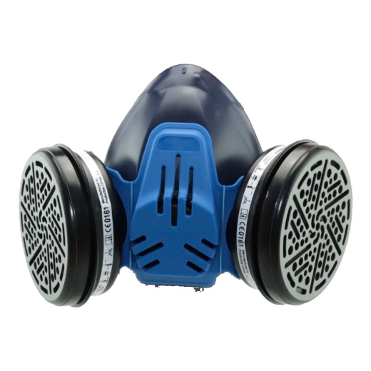 Afbeeldingen van Ox-on 23134 halfgelaatsmasker bouw incl 2xP3 - 5691201