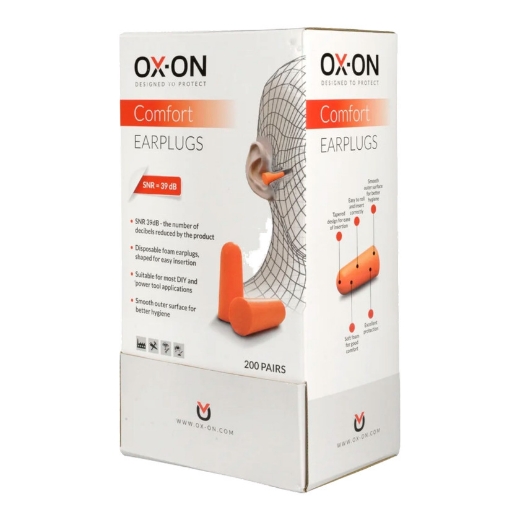 Afbeeldingen van Ox-on 306.95 oordopjes comfort snr 39db (200) - 5691190