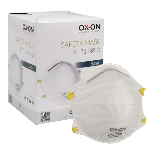 Afbeeldingen van Ox-on 313.10 box stofmasker ffp-1 (20) - 5691033