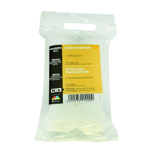 Afbeeldingen van Polyamide vervang radiatorrol 10cm (2st) std - 5006264