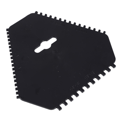 Afbeeldingen van Pro lijmkam plastic driehoek - 5006170