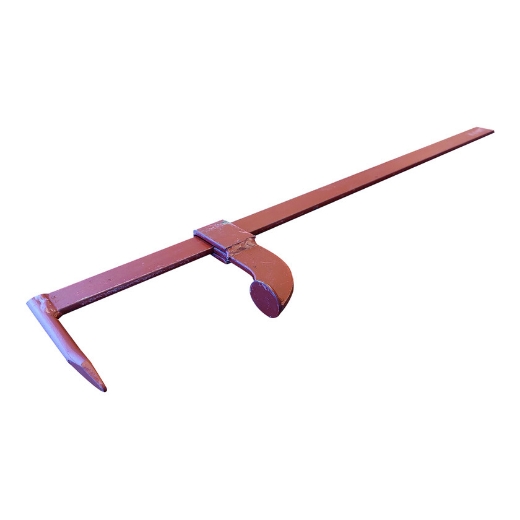 Afbeeldingen van Profielhaak standaard rood gelakt - 5192091