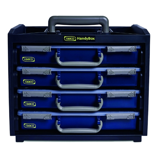 Afbeeldingen van Raaco assortimentsdoos handy box met 4 assorters - 5663035