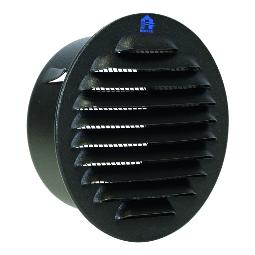 Afbeeldingen van Renson 435/R 120 ral 9005 structuur (5st) - 4026727