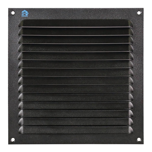 Afbeeldingen van Renson 436 schoepenr. 200x200 ral 9005 structuur - 4026729