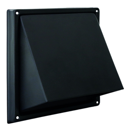 Afbeeldingen van Renson 641 inbouw dampkaprooster inox ø150 zwart - 4026893