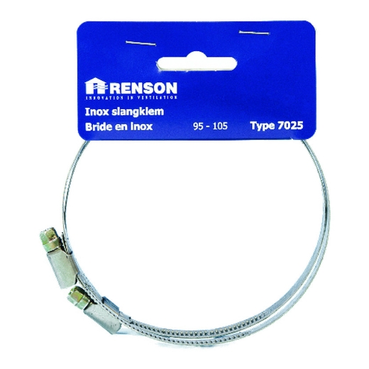 Afbeeldingen van Renson 7025 set slangklemmen inox ø143/157 (2) - 4025431