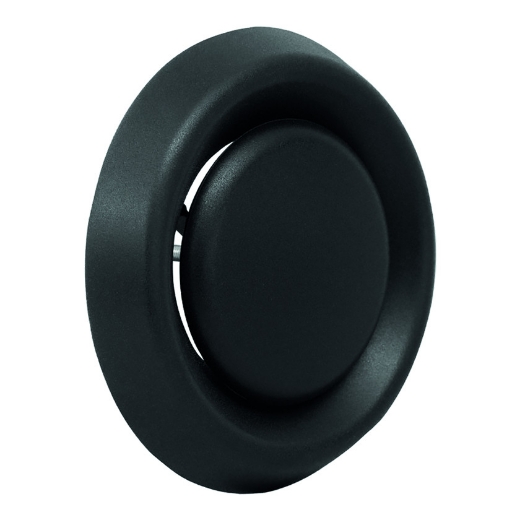 Afbeeldingen van Renson 736 pvc dia 100 str 9005 - 4026965