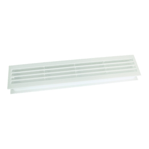 Afbeeldingen van Renson 761 pvc deurrooster 450x90 wit blister - 4025248