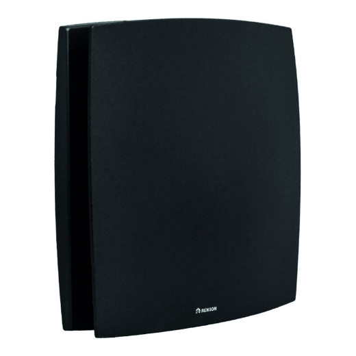 Afbeeldingen van Renson 92B ventilator cover 9x12 dia 125 zwart - 4027064